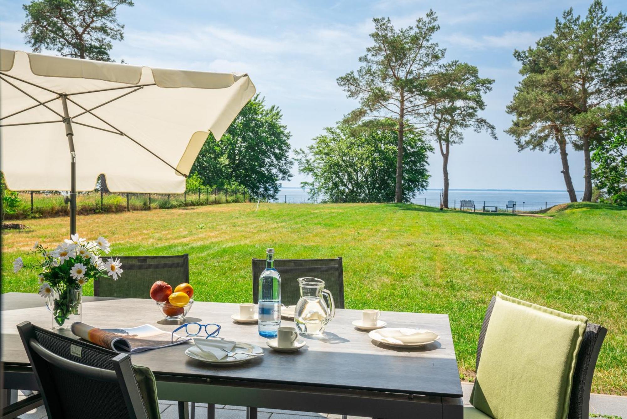 Terrassenwohnung "Inselhain" - Oase Am Haff Garz  Exterior foto