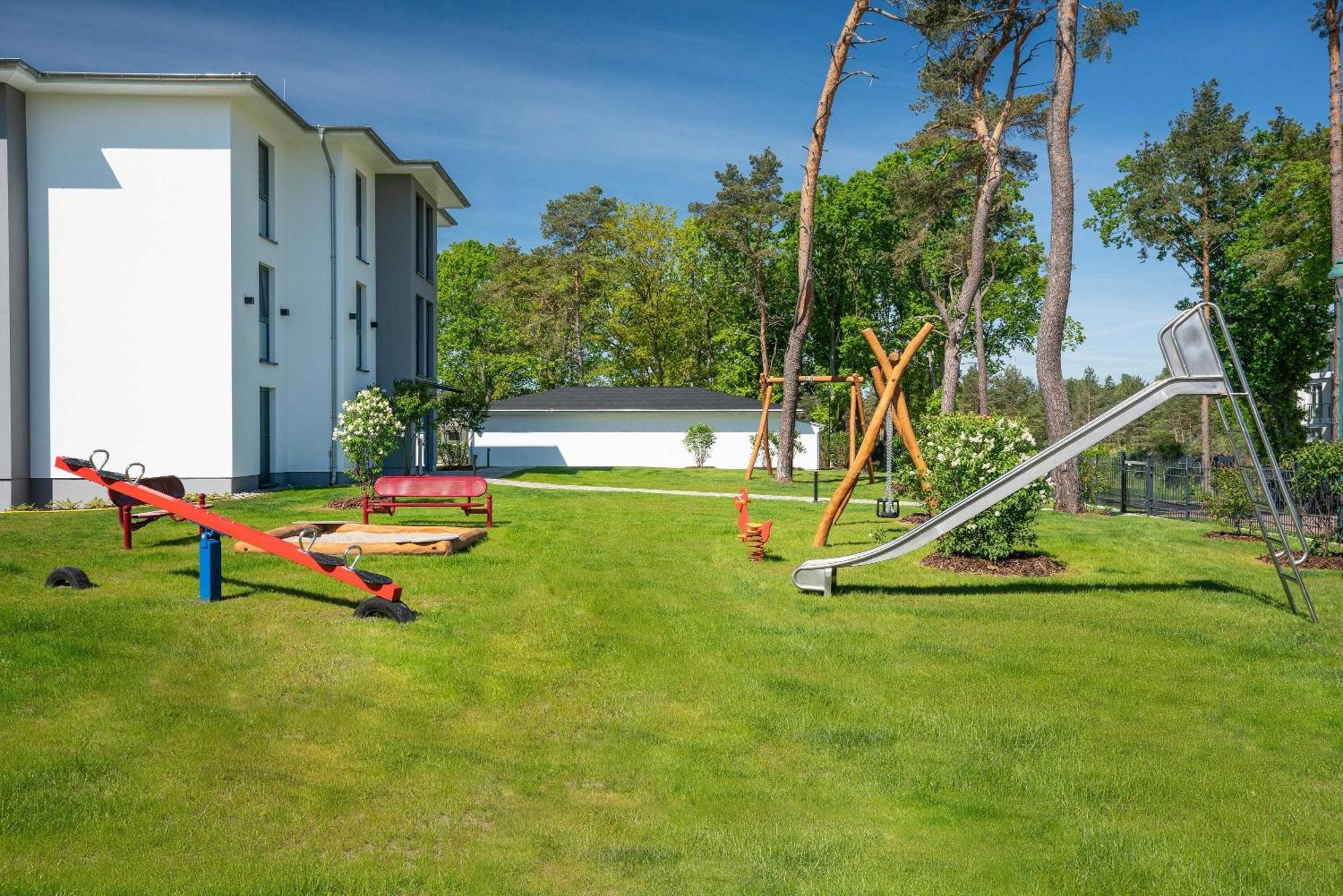 Terrassenwohnung "Inselhain" - Oase Am Haff Garz  Exterior foto